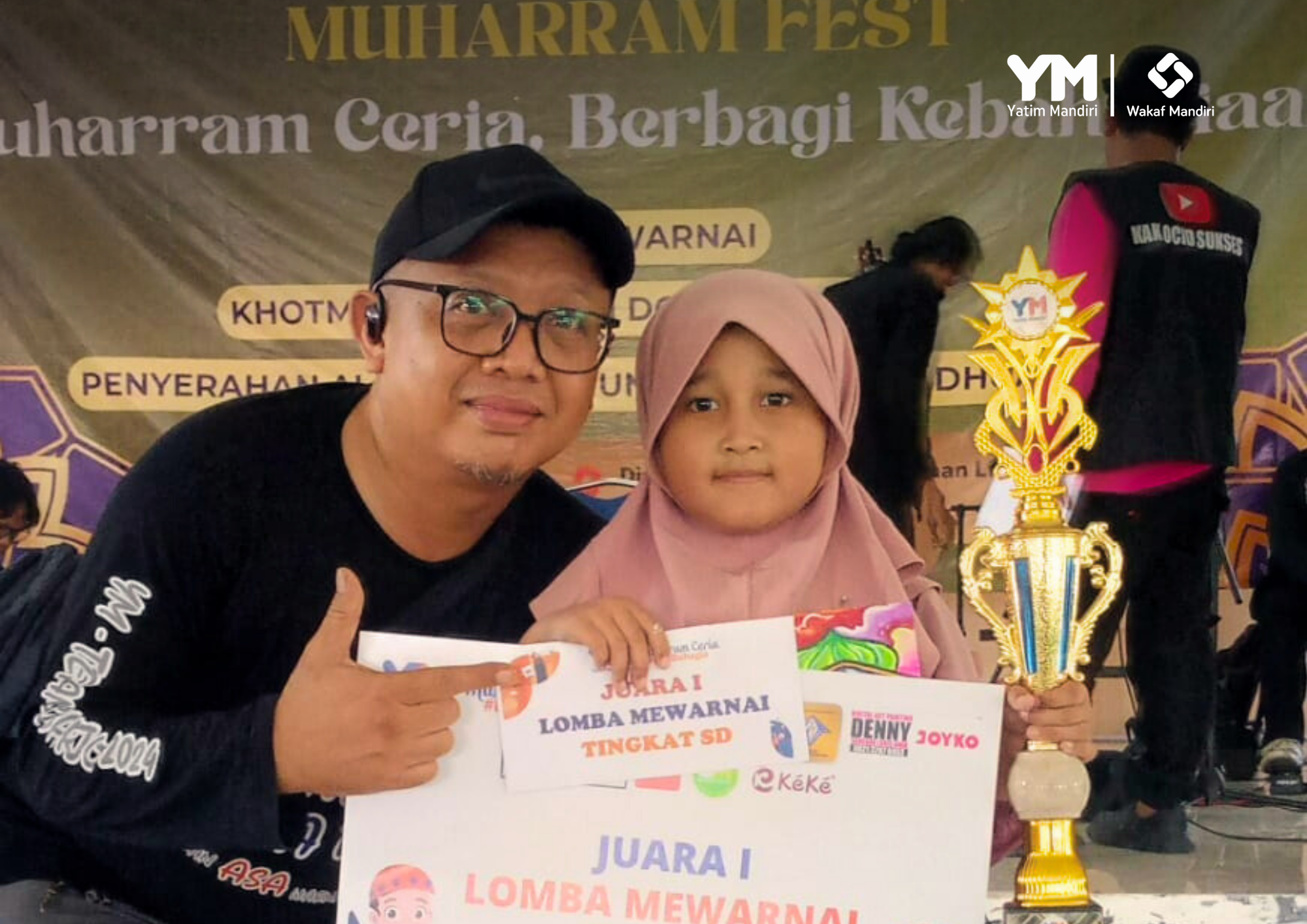  Event Puncak Muharram Yatim Mandiri Lamongan Gelar Lomba Mewarnai Dan Doa Bersama Anak Yatim & Dhuafa