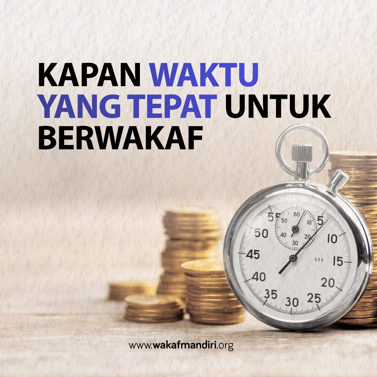  Waktu Yang Tepat Untuk Berwakaf