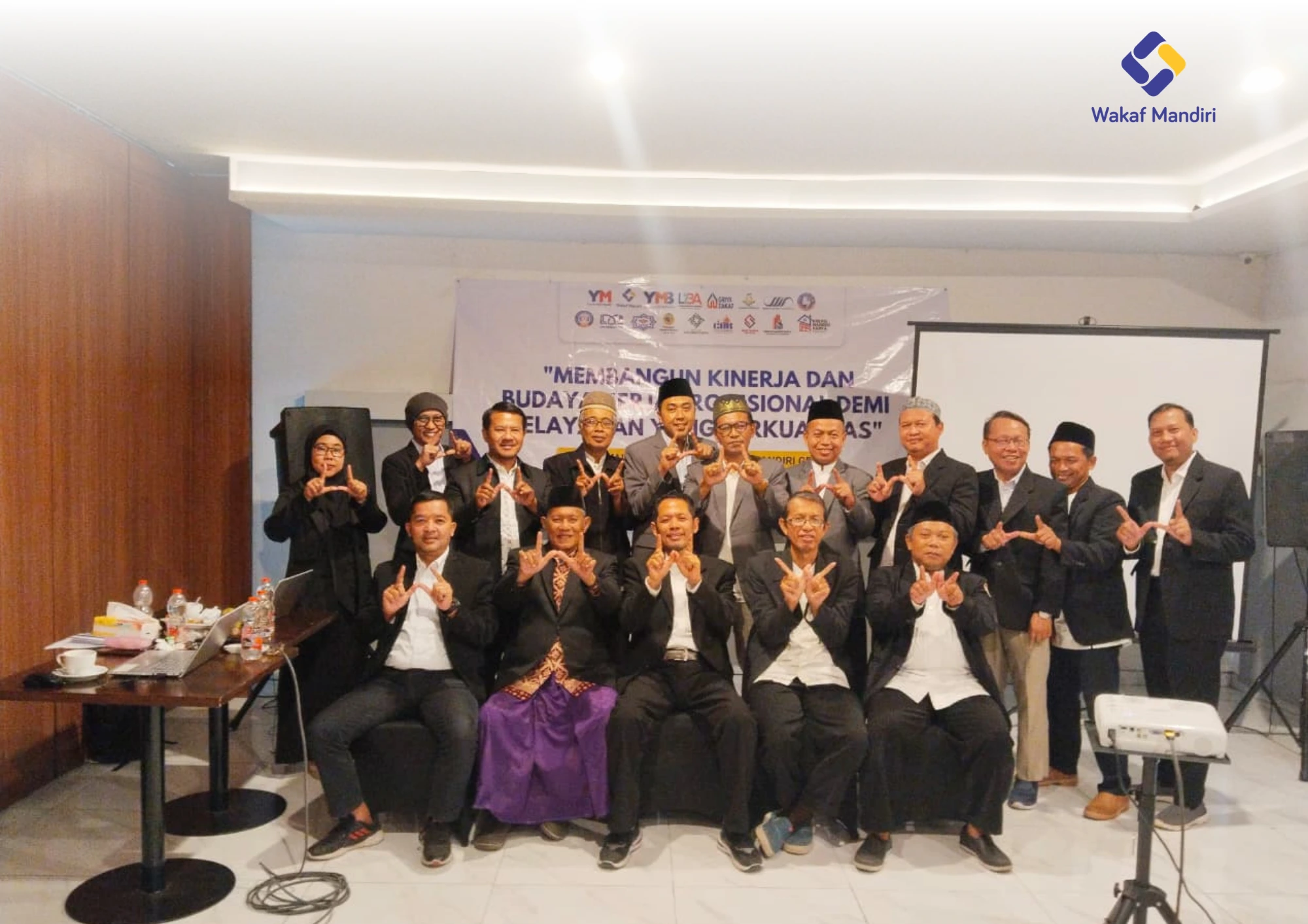 Wakaf Mandiri Hadiri Rapat Evaluasi 4 Bulanan Yatim Mandiri Group Tahun 2026